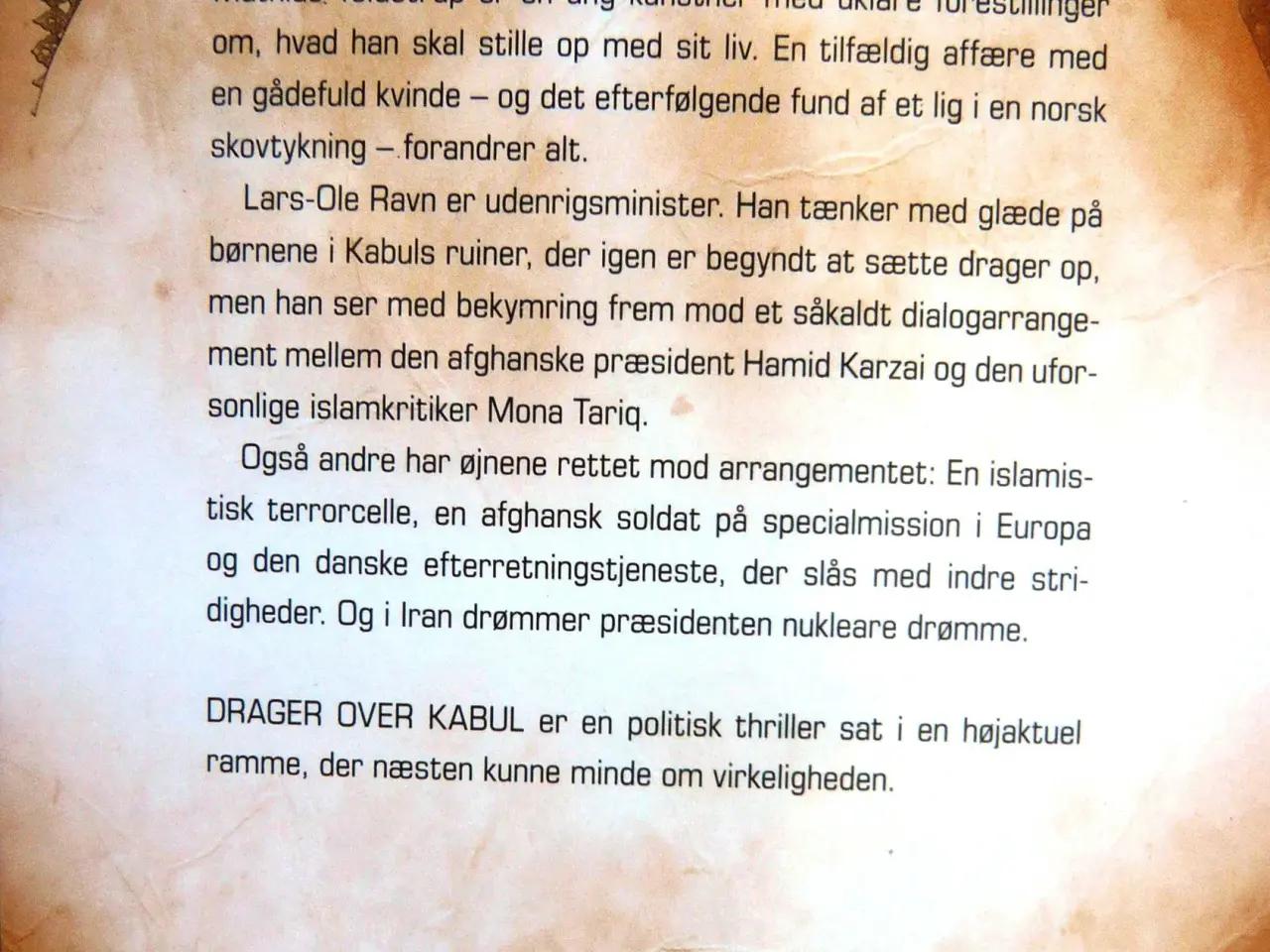 Billede 2 - Lydbog: Drager over Kabul af Morten Hesseldahl