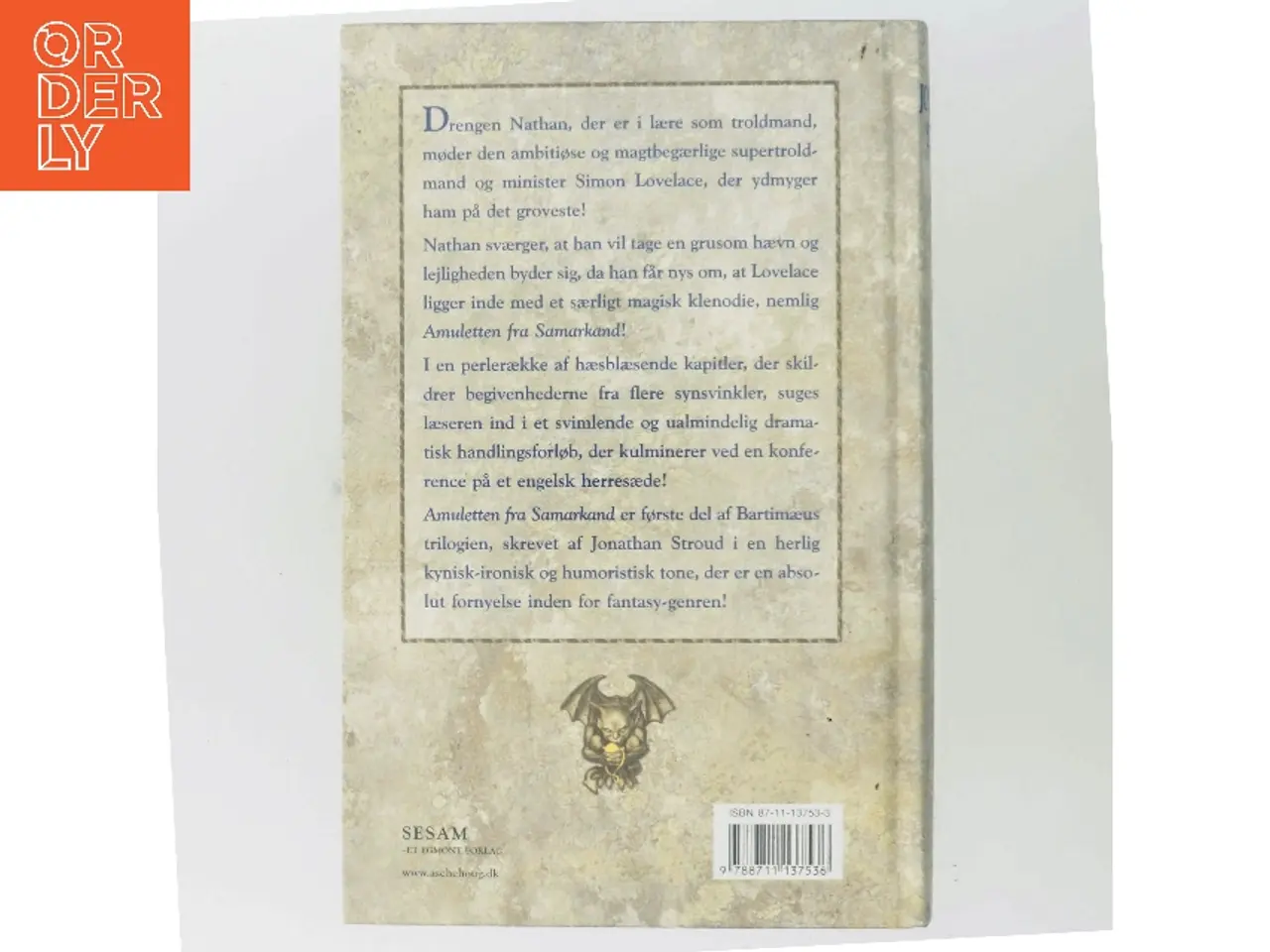Billede 3 - Amuletten fra Samarkand af Jonathan Stroud (Bog)