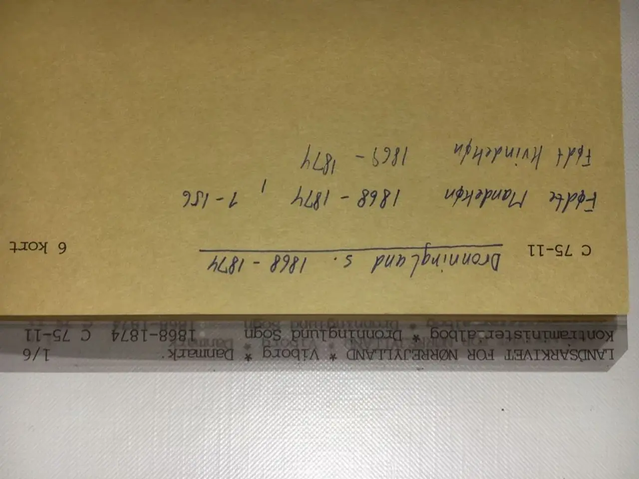 Billede 12 - Kontramin.bøger Dronninglund 1813-1891. Giv bud.