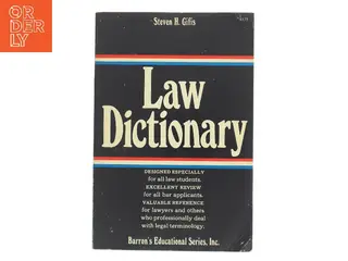 Law Dictionary af Steven H. Gifis (Bog)