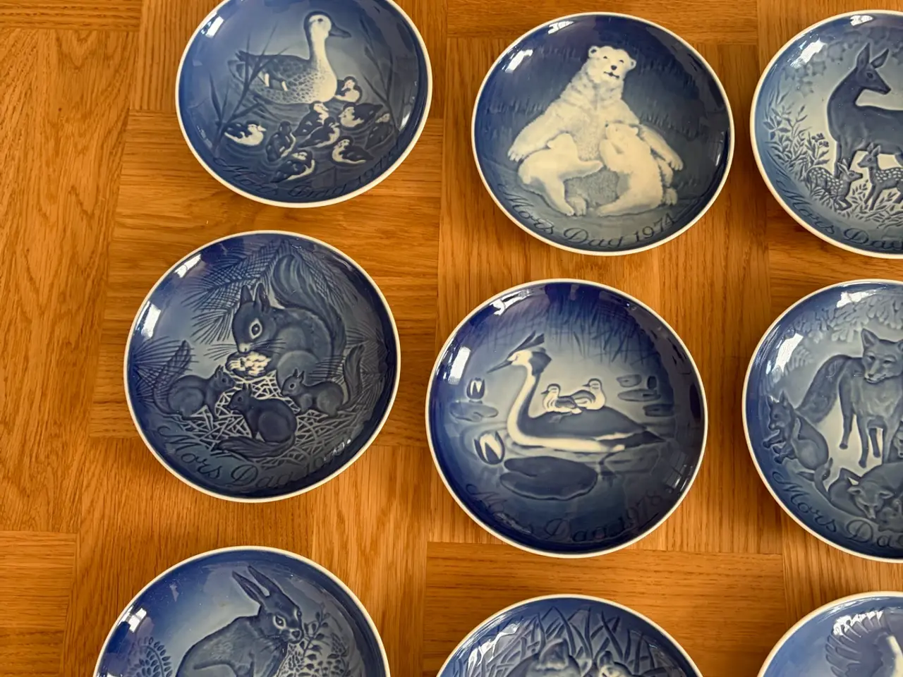 Billede 2 - Mors dags platter 15 stk Bing og Grøndahl 