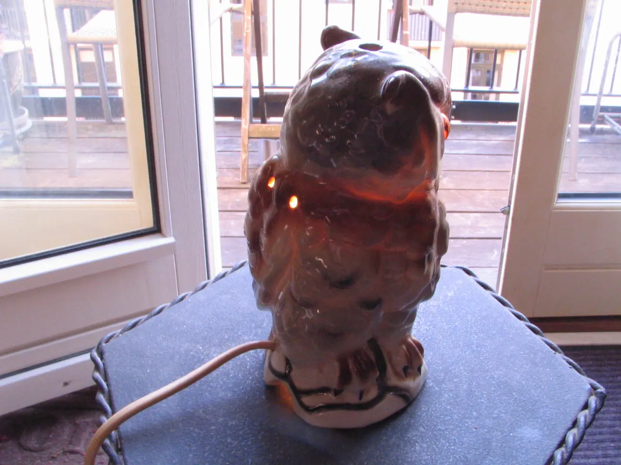 Billede 2 - Ozonlampe Ugle. Alder? Men gammel