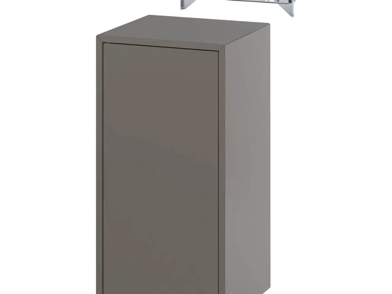 Billede 1 - Eket skab fra IKEA, 35x35x70, grå
