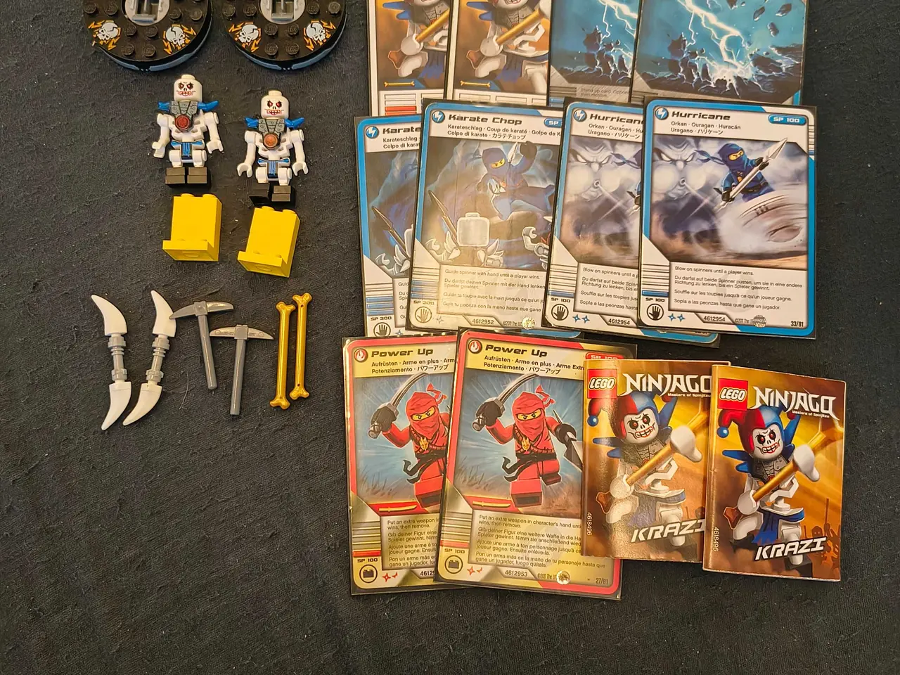Billede 1 - LEGO Ninjago – 2x Krazi Spinner-sæt (2116)