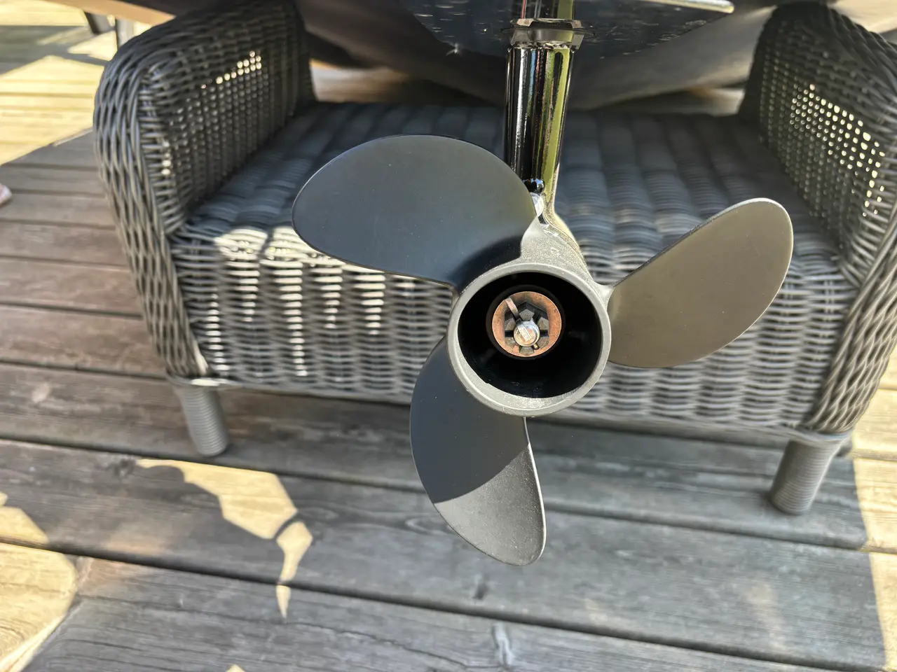 Billede 11 - Quicksilver 250 Air Deck med 5 HK Mercury