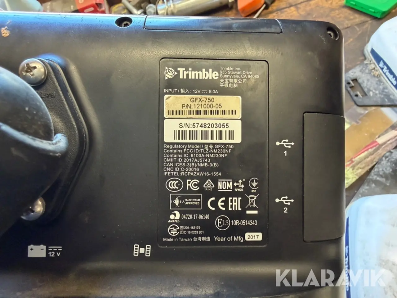 Billede 7 - GPS system Trimble NAV - 900 med gFX750 skærm