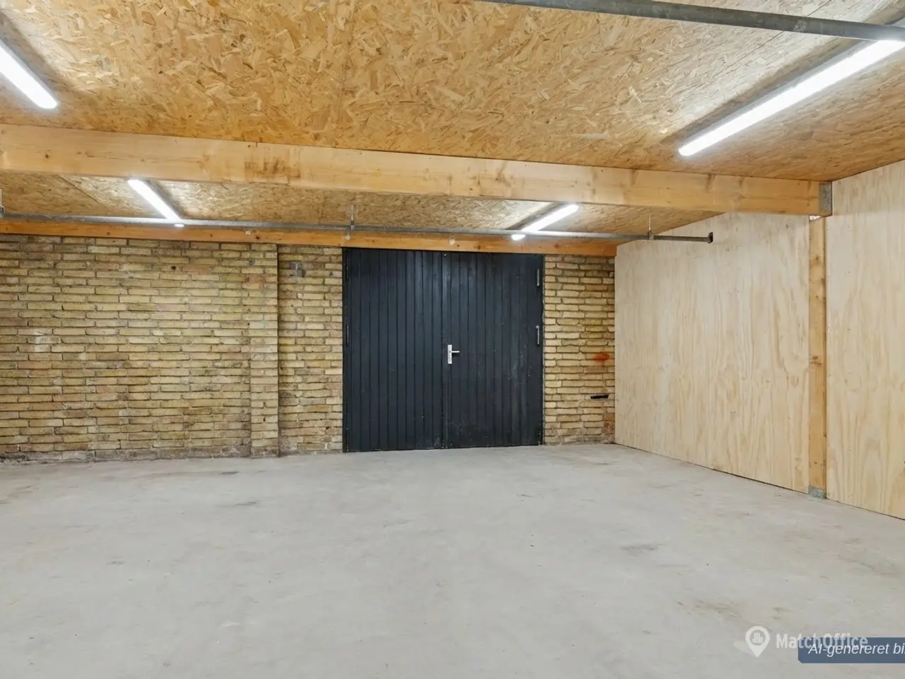 Billede 3 - 108 m² lager på stueplan til leje i Glostrup med dobbeltdør og tekøkken