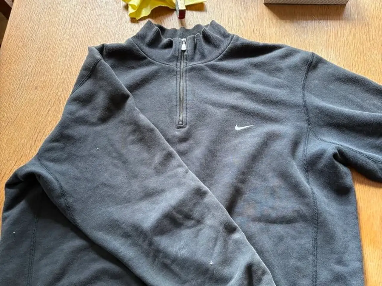 Billede 1 - 👕 Nike quarter-zip sweatshirt – str. XL