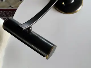 Vintage Art Deco klaverlampe fra 1930'erne