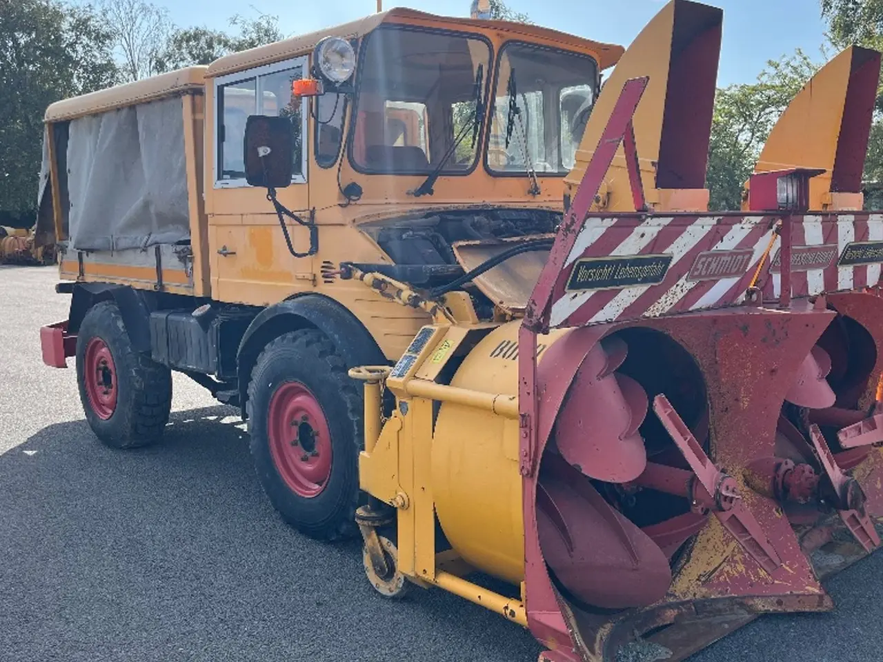 Billede 3 - Unimog 406 med Schmidt VS3F sneslynge.