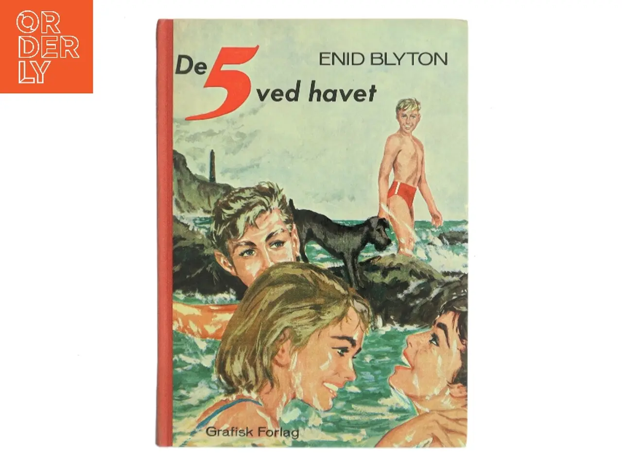 Billede 1 - De 5 ved havet af Enid Blyton (Bog)