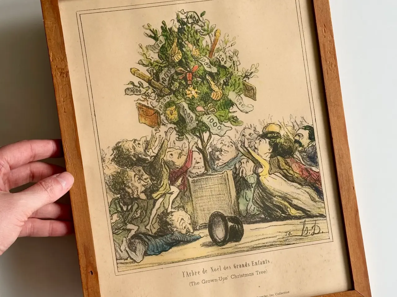 Billede 1 - Fransk satire, juletræ