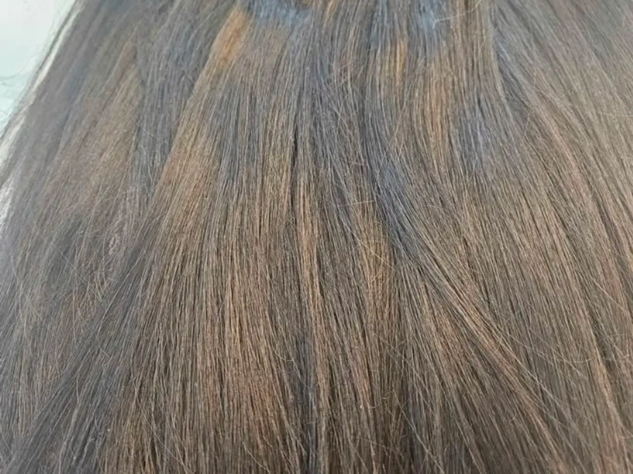 Billede 3 - Naturlige hair extensions 6 dele