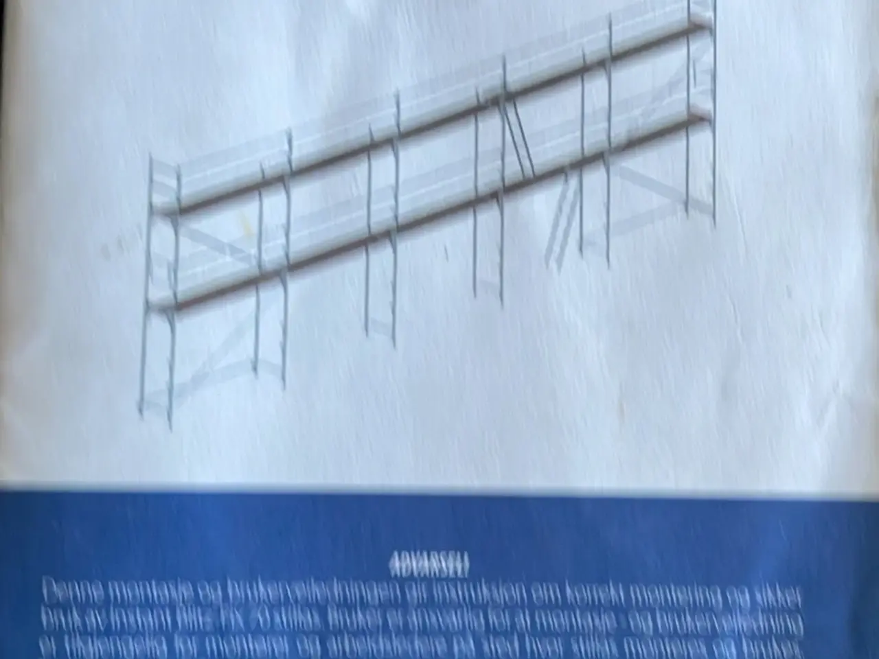 Billede 1 - Udlejning af facade stillads 