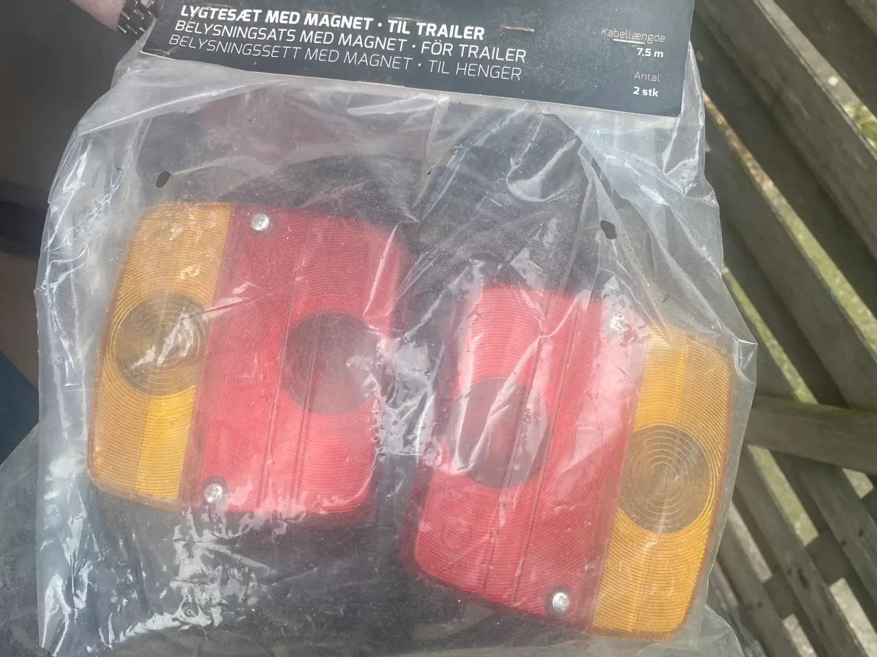 Billede 1 - Lygtesæt til trailer
