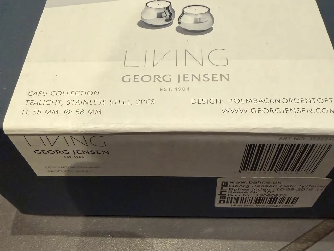 Billede 1 - Georg Jensen Living lysestager