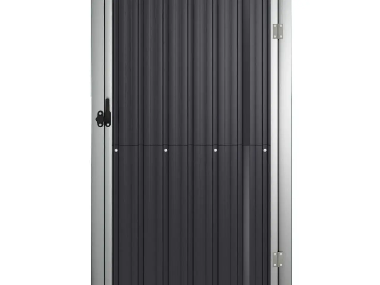 Billede 3 - Redskabsskur til haven 88×89×161 cm - galvaniseret stål, antracit