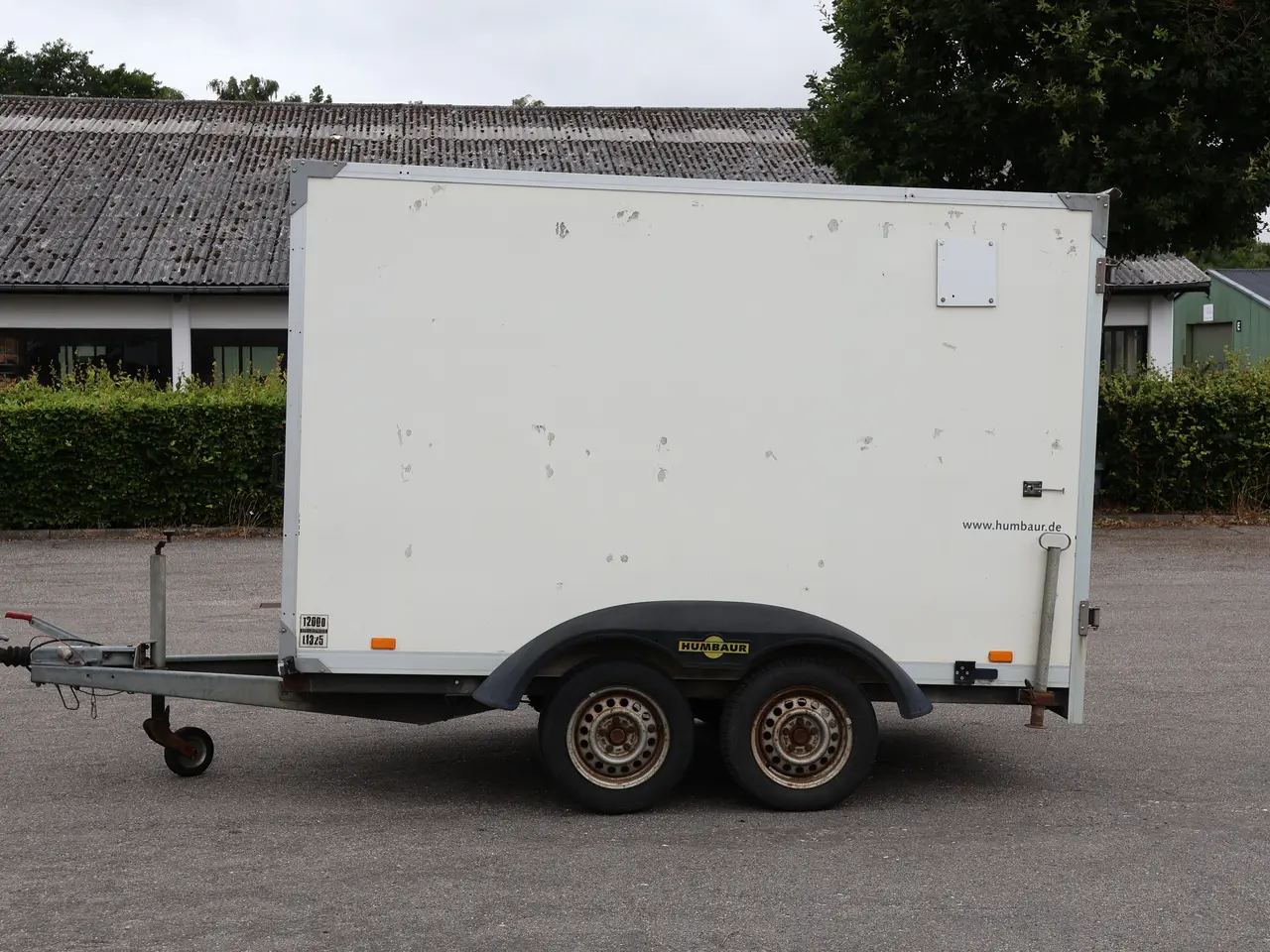 Billede 3 - Humbaur HK20 Cargo trailer årg 2006, total 2000kg 