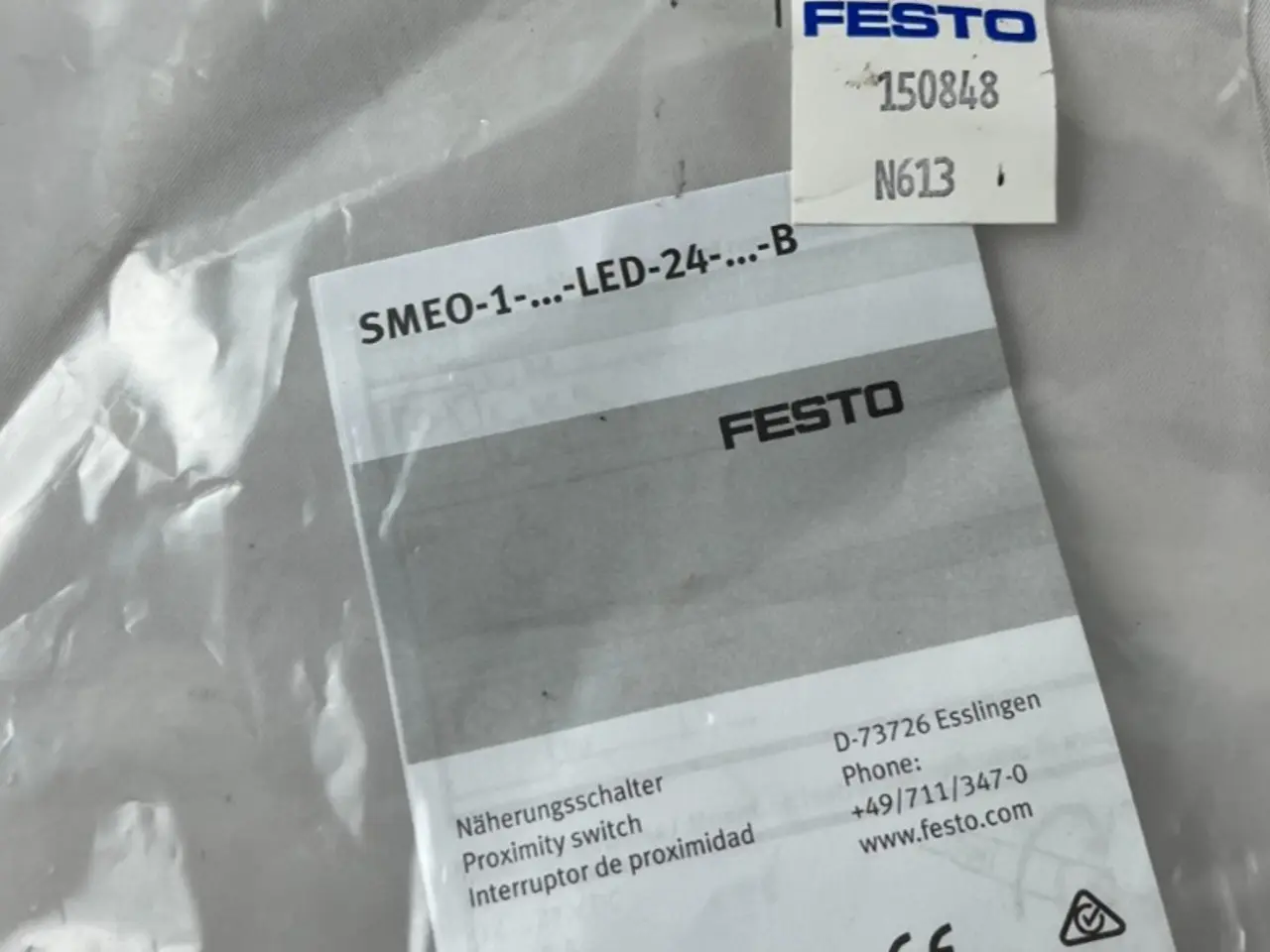 Billede 1 - FESTO SMEO-1-LED-24V Proximity Sensor Optical 24V