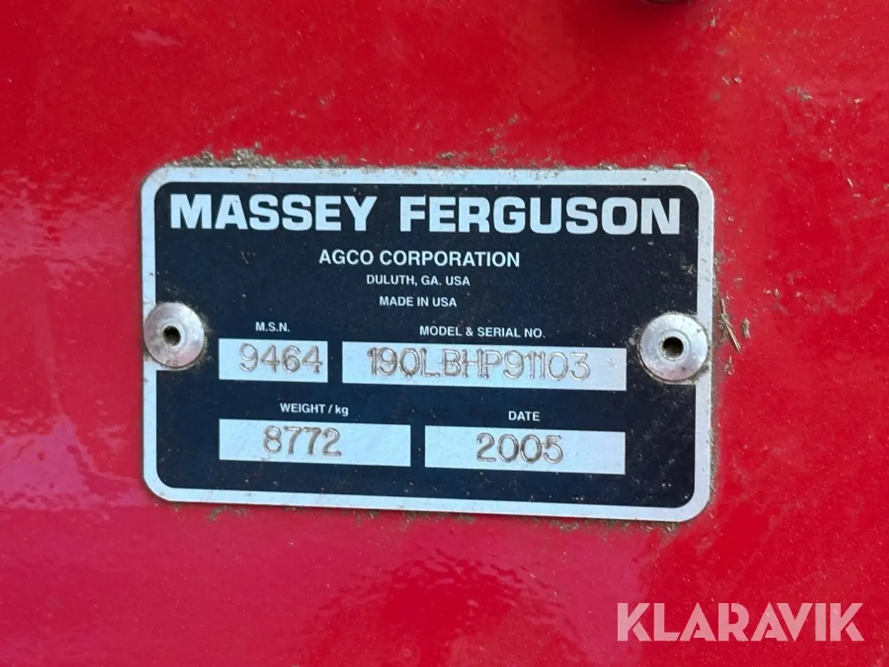 Billede 8 - Bigballepresser Massey Ferguson 190