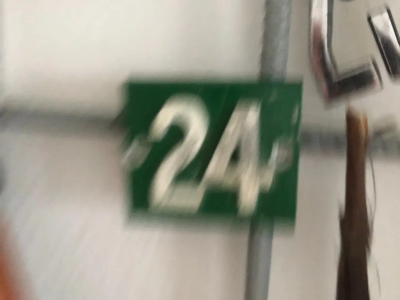 Billede 5 - Gamle husnumre 7 stk.