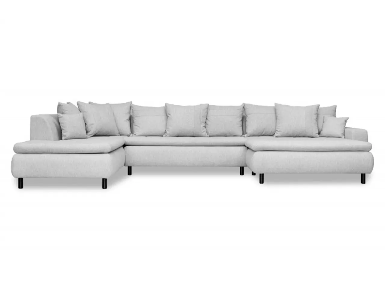 Billede 1 - Miami XL U-sofa højrevendt - Stof