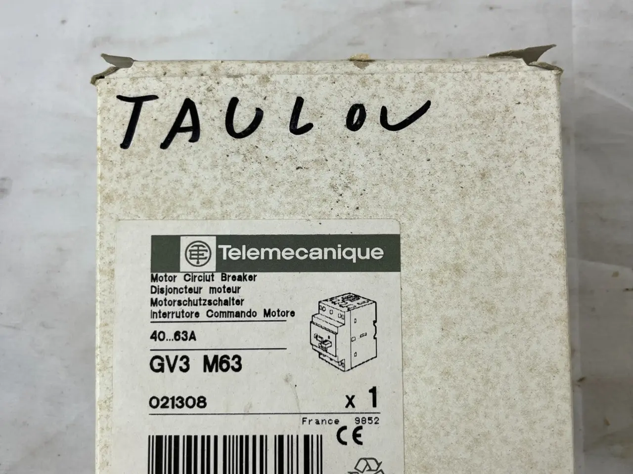 Billede 2 - Telemecanique GV3-M63 Motor automatsikring 40-63A