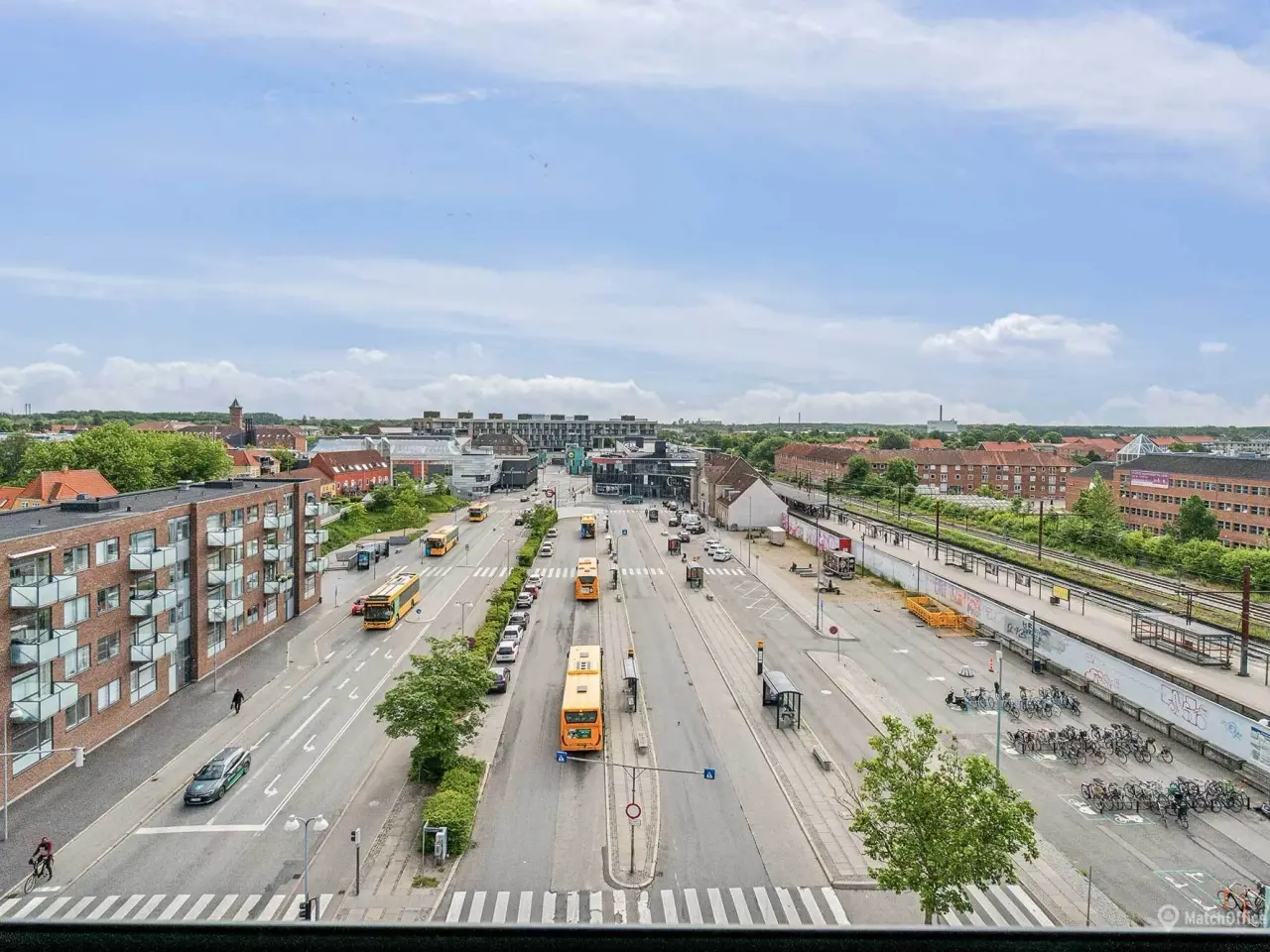 Billede 13 - Suverænt kontorlejemål med formidabel udsigt ved Glostrup Station – adgang til fælles kantine og tagterrasse