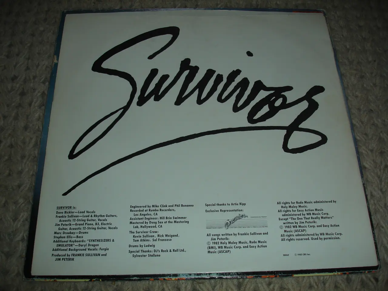 Billede 4 - (Sender gerne) Survivor – Eye Of The Tiger