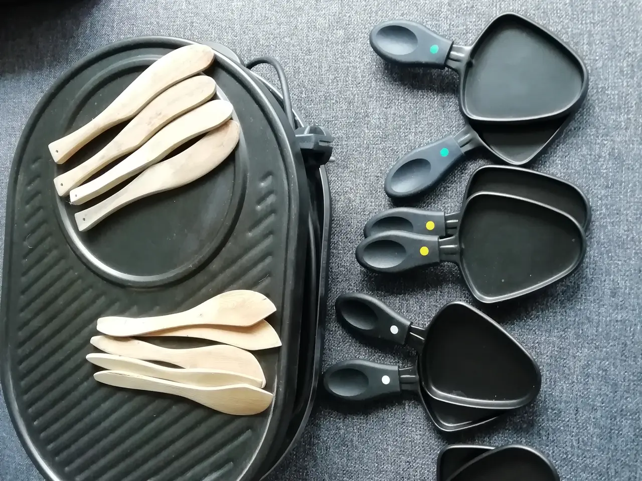 Billede 1 - Raclette med tilbehør 
