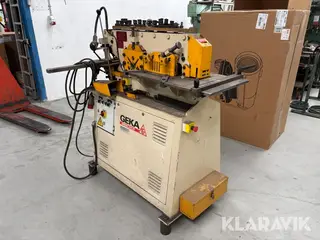 Jernsaks / kombimaskine GEKA Minicrop