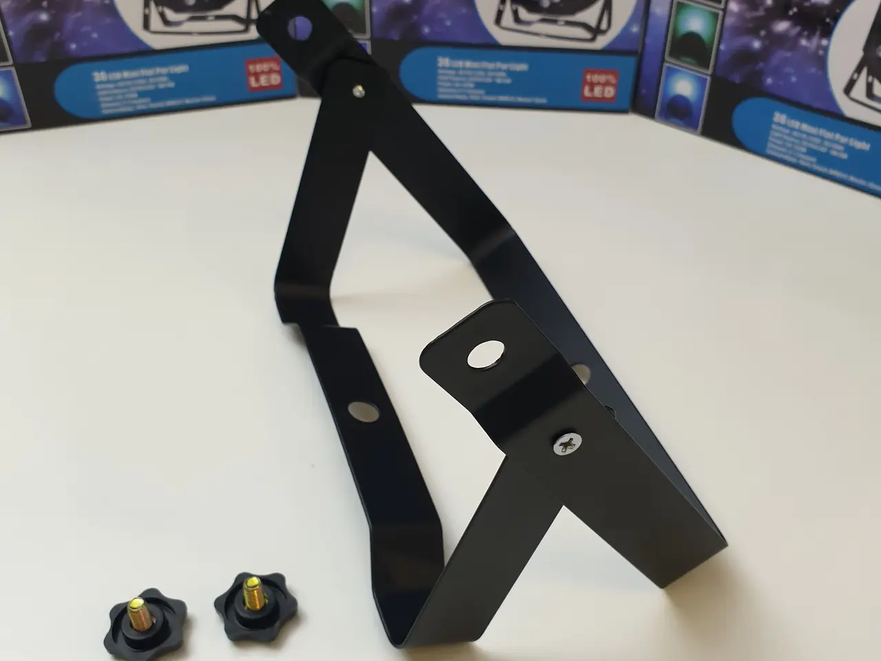 Billede 10 - NY! 18 RGB LED Diskolys + Lydsensor + DMX512