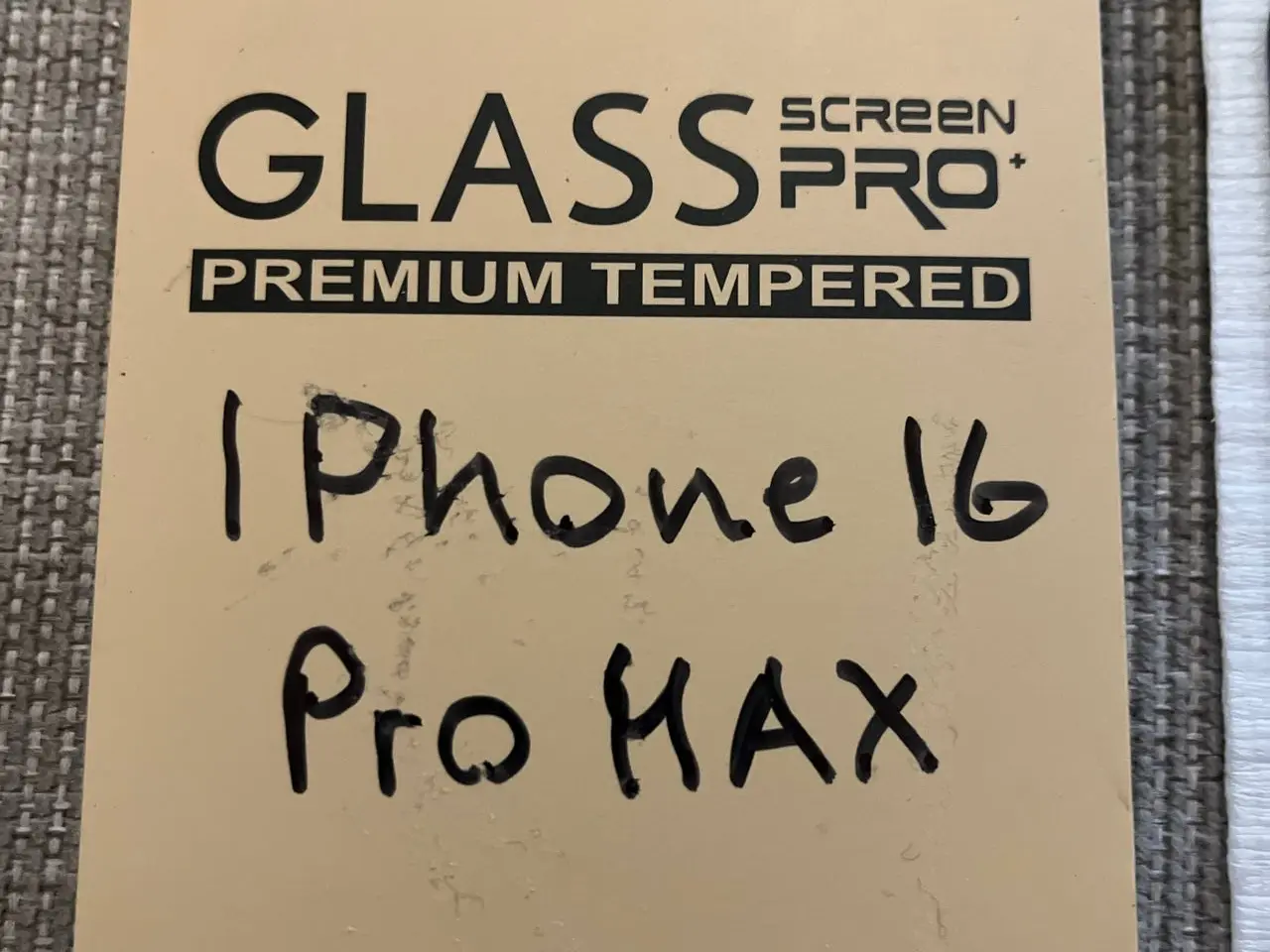 Billede 2 - iPhone 16 Pro Max panserglas / hærdet glas