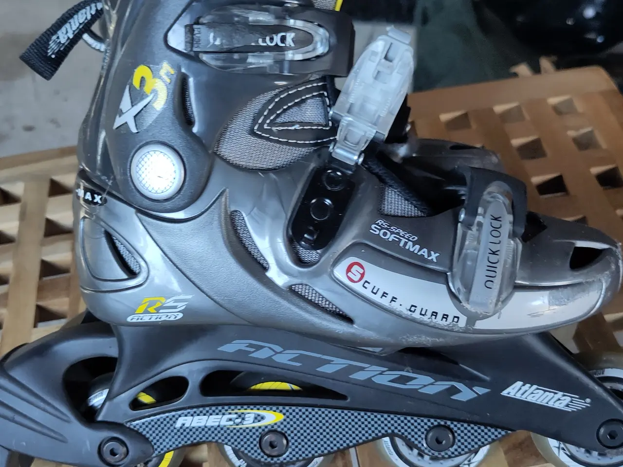 Billede 1 - inline rulleskøjte fin stand