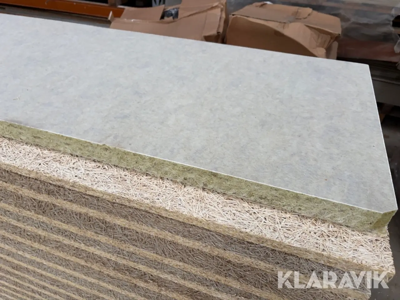 Billede 4 - Isoleringsloftplader Troldtekt Akustik Plus Lys Fin Natur 48 Styk