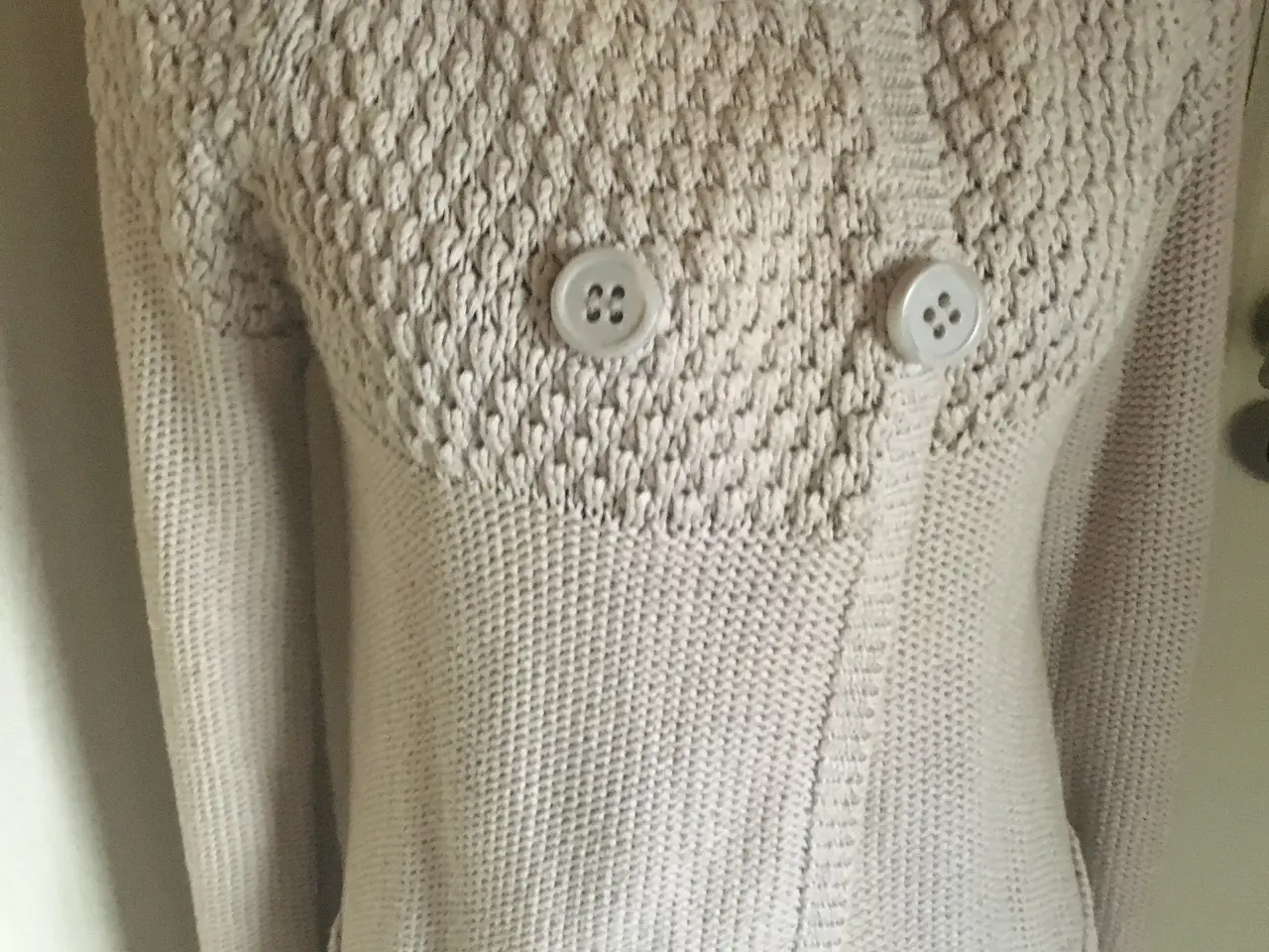 Billede 6 - Helt ny Bruuns Bazar cardigan creme str. M