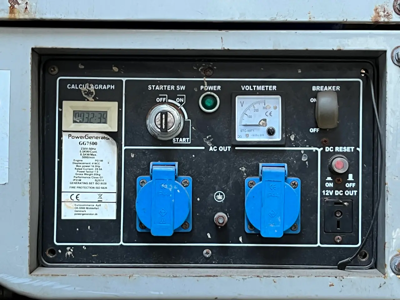 Billede 4 - Generator GG7500