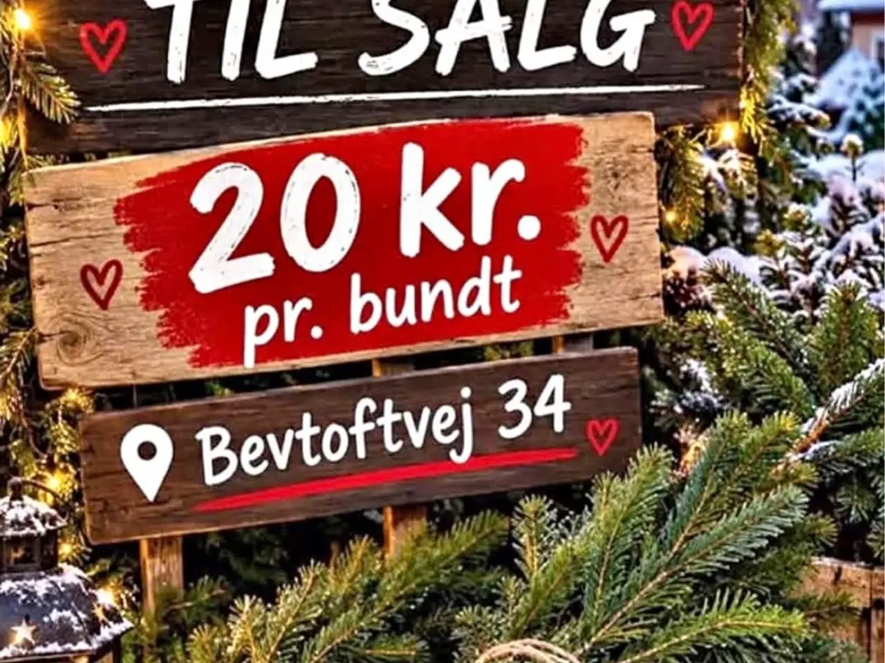 Billede 1 - Gran 20 kr pr bundt