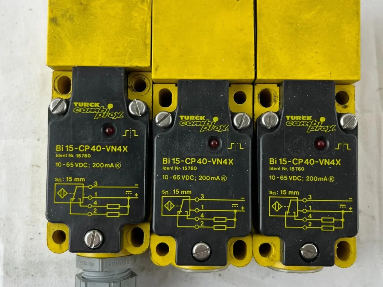 Billede 2 - 3x Turck Bi 15-CP40-VN4X Proximity Sensor 15mm