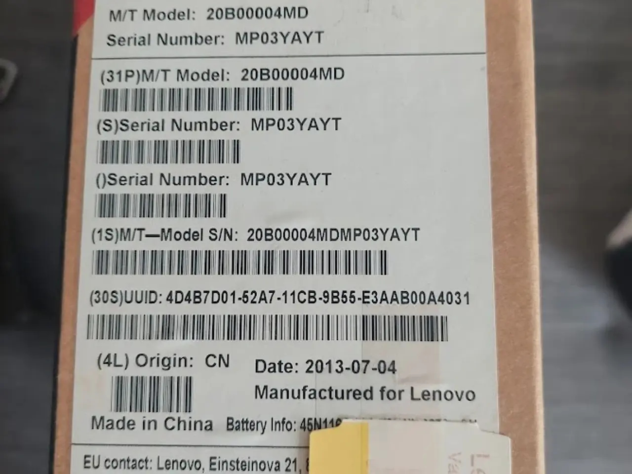 Billede 3 - Lenovo Thinkpad i5 - S5-S31 - ubrugt