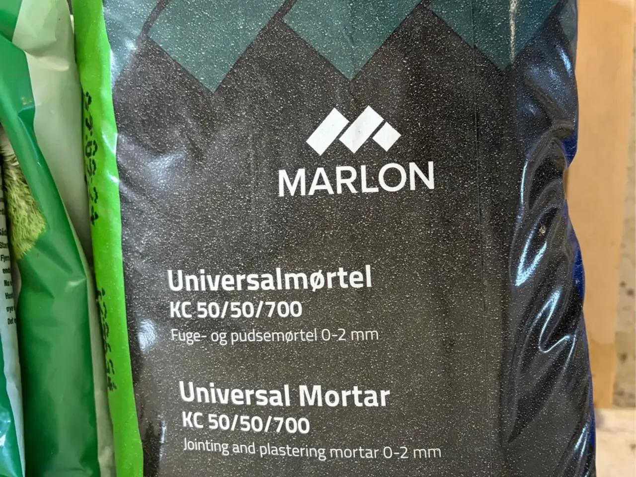 Billede 2 - Vandskurings mørtel hvid + uni. Mørtel