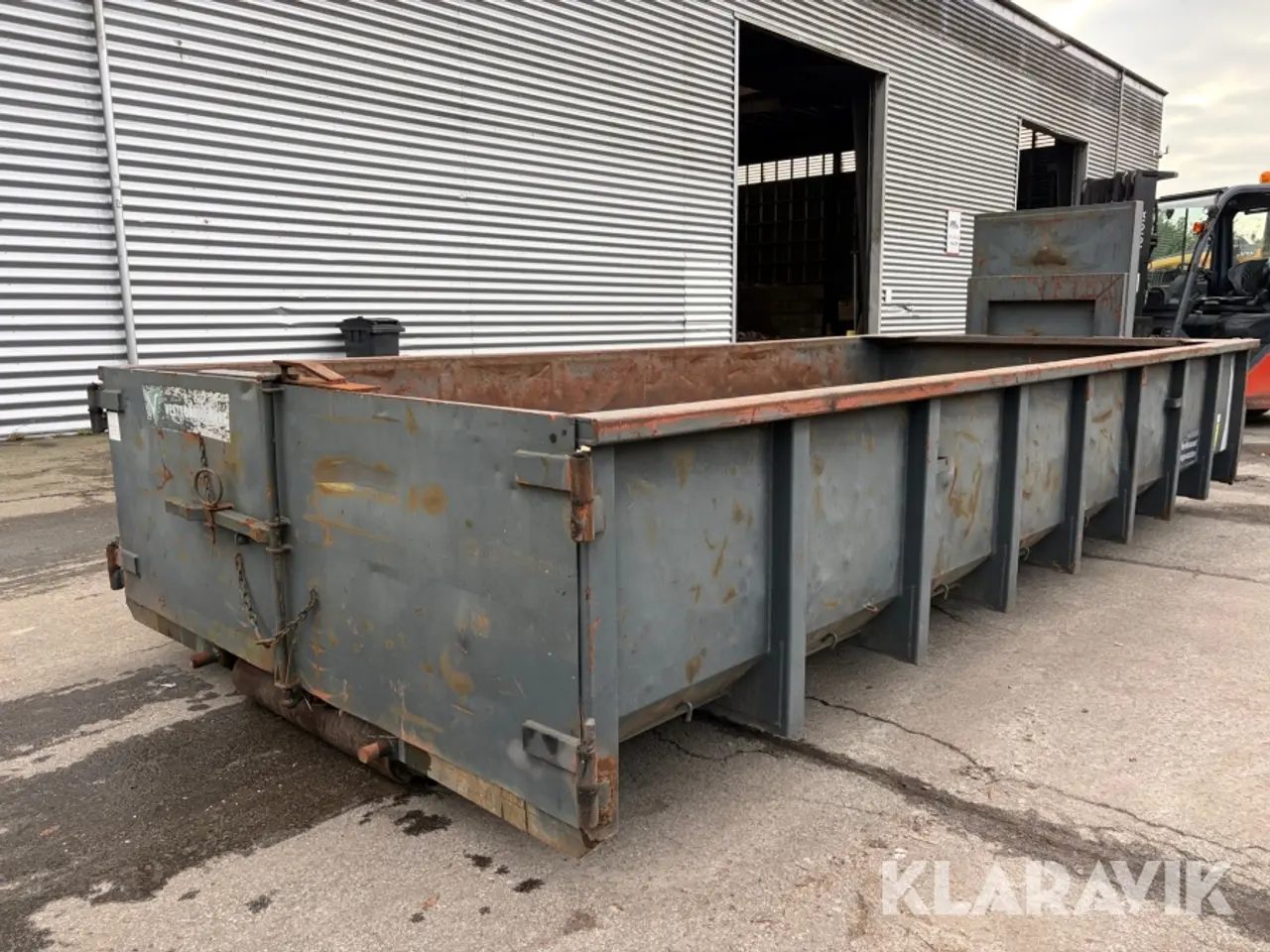 Billede 3 - Container 10 m³ med kroghejs