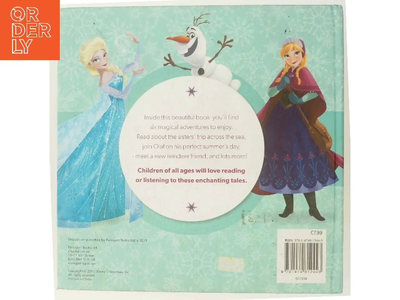 Billede 3 - Frozen Storybook Collection af Disney (Bog)