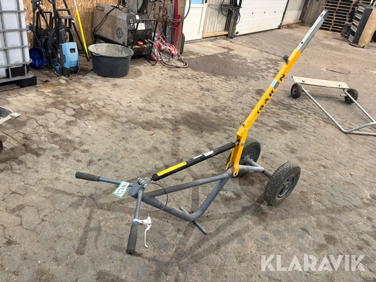 Billede 5 - Fliselægger Baron Tile lifting wagon