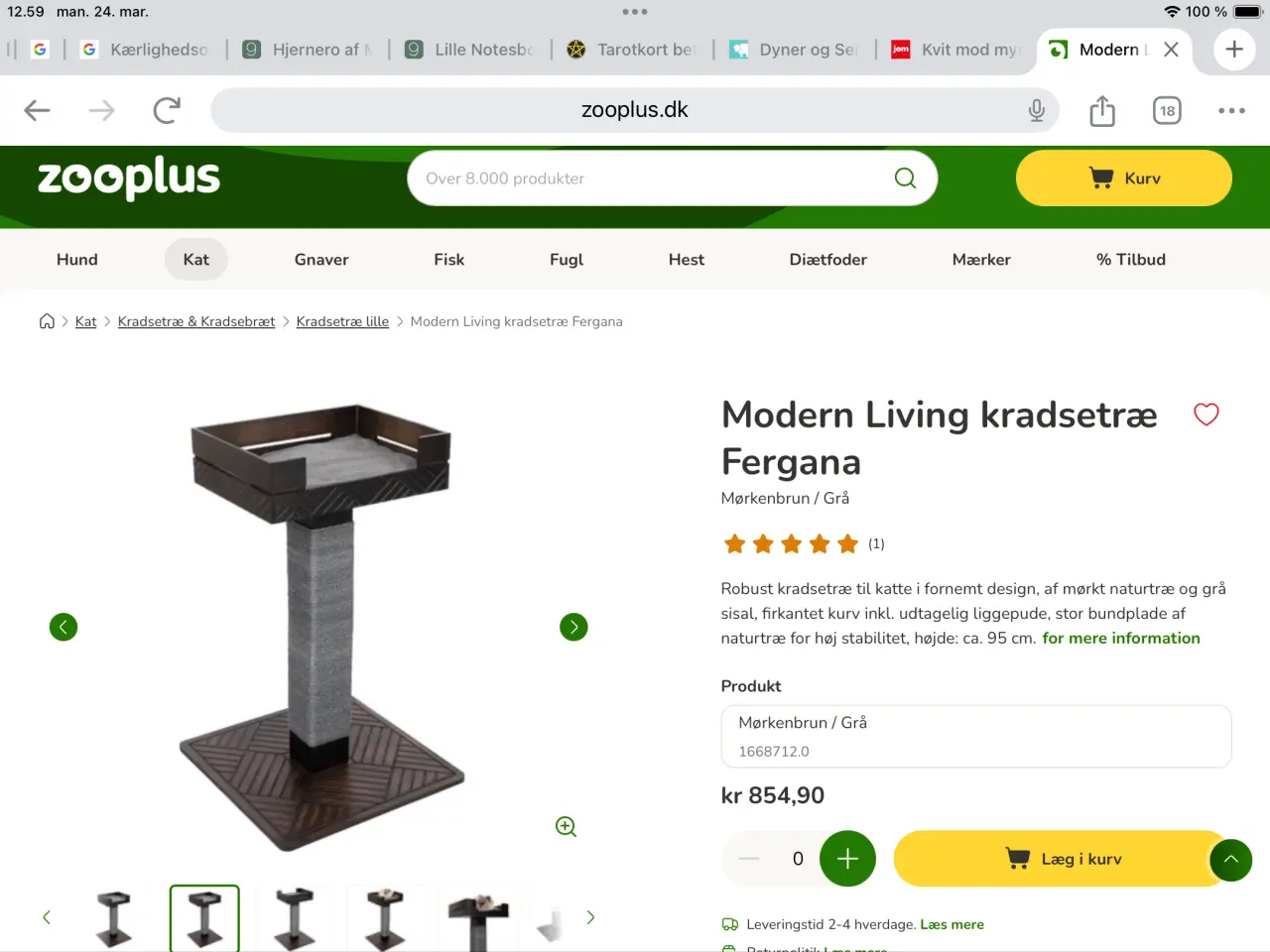 Billede 1 - Aldrig brugt kradsetræ