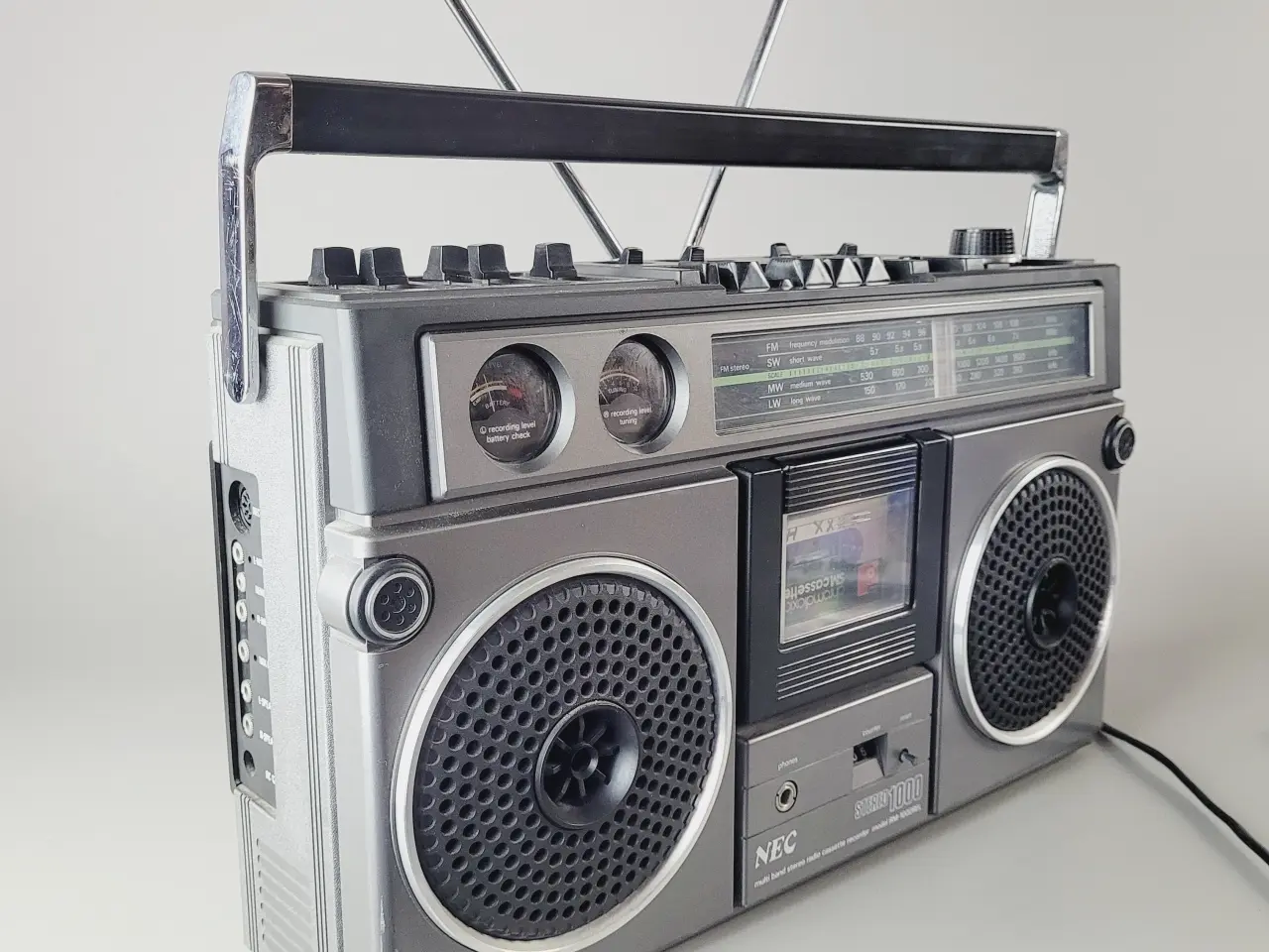 Billede 2 - ⭐️· Sjælden NEC Stereo 1000 Boombox - Samlerobjekt