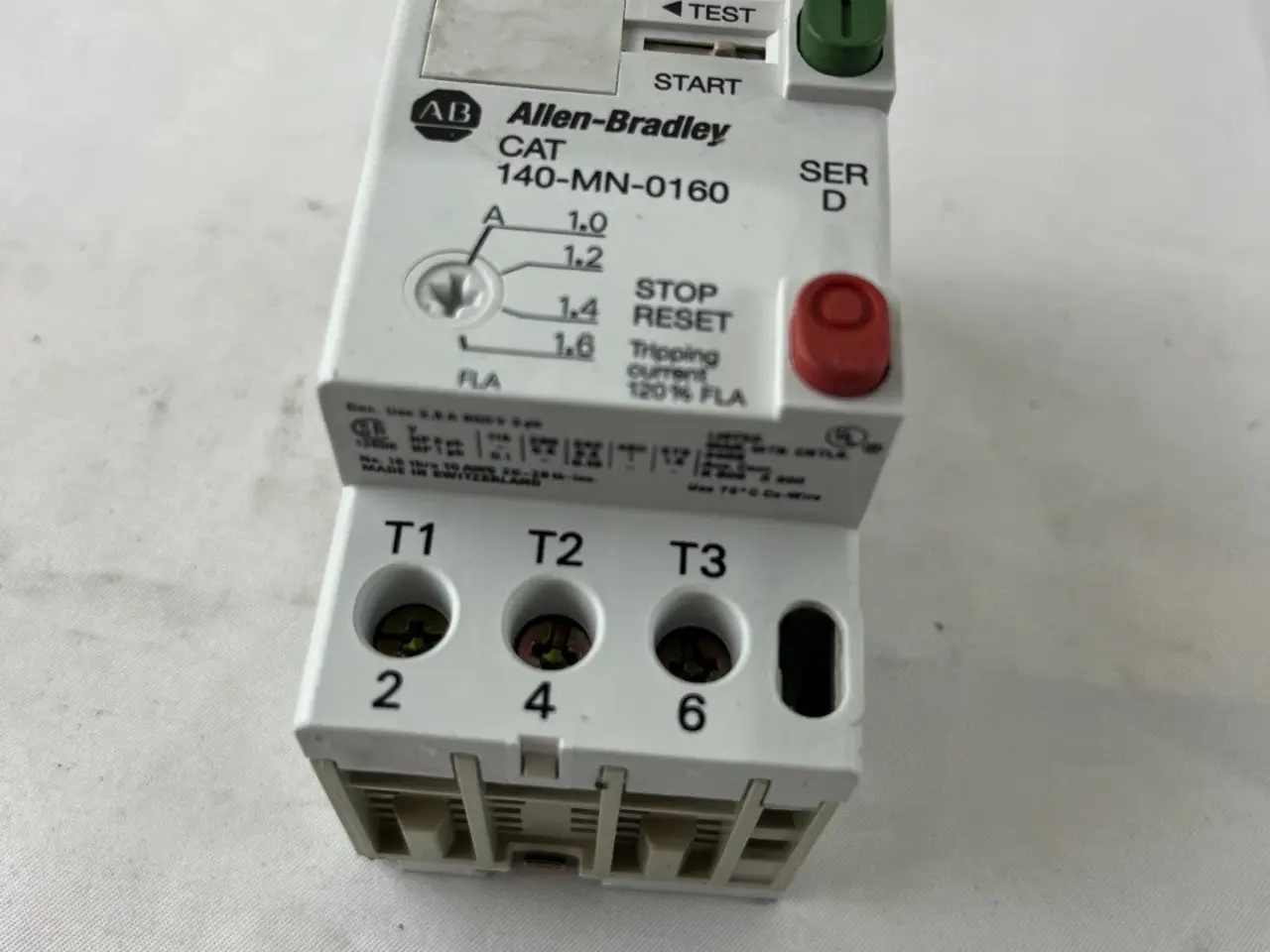 Billede 3 - Allen‑Bradley 140-MN-0160 Manual Motor Starter