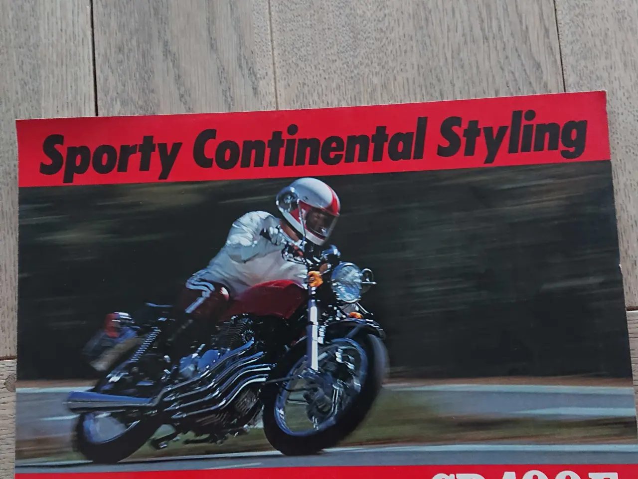 Billede 1 - org.Honda CB400Four brochure