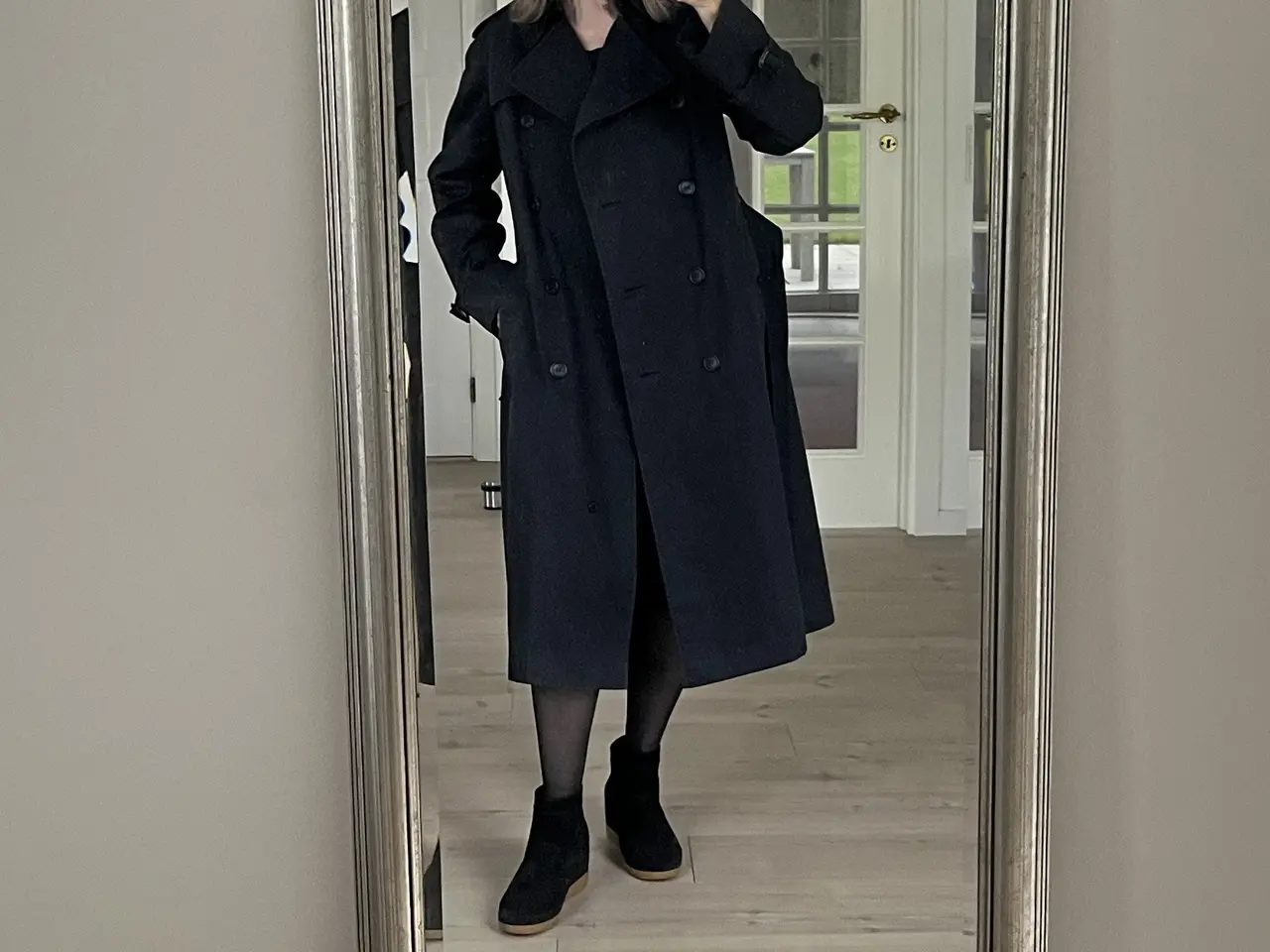 Billede 13 - Burberrys Trenchcoat, Frakke, Sort Str S