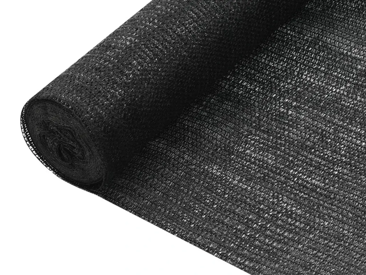 Billede 1 - Afskærmningsnet 2 × 10 m - HDPE 75 g/m², sort